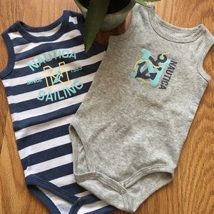 Nautica baby onisies